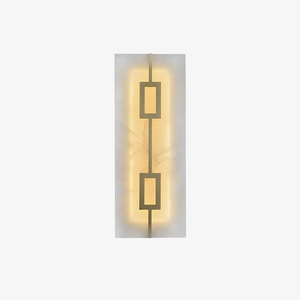 Alvelor Geometric Alabaster Wall Light - Neutralighting