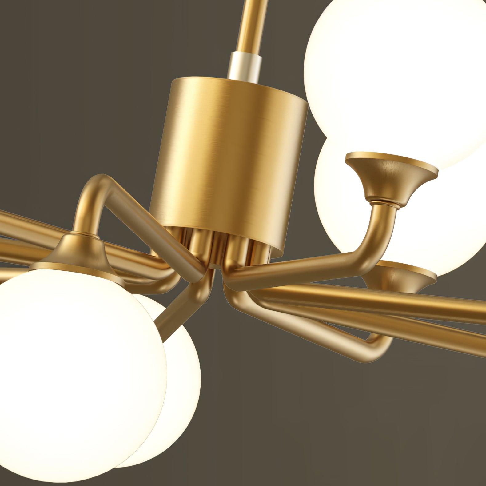 Galaxy Modern Glass Chandelier - Blowlighting