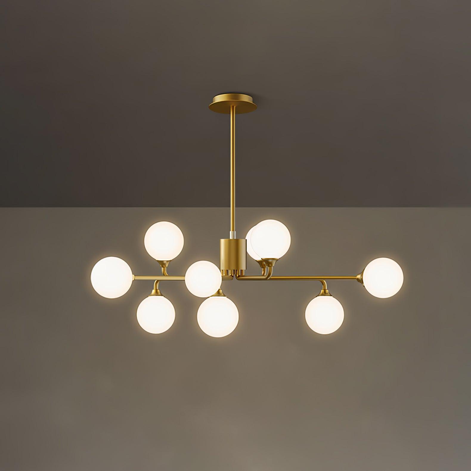 Galaxy Modern Glass Chandelier - Blowlighting