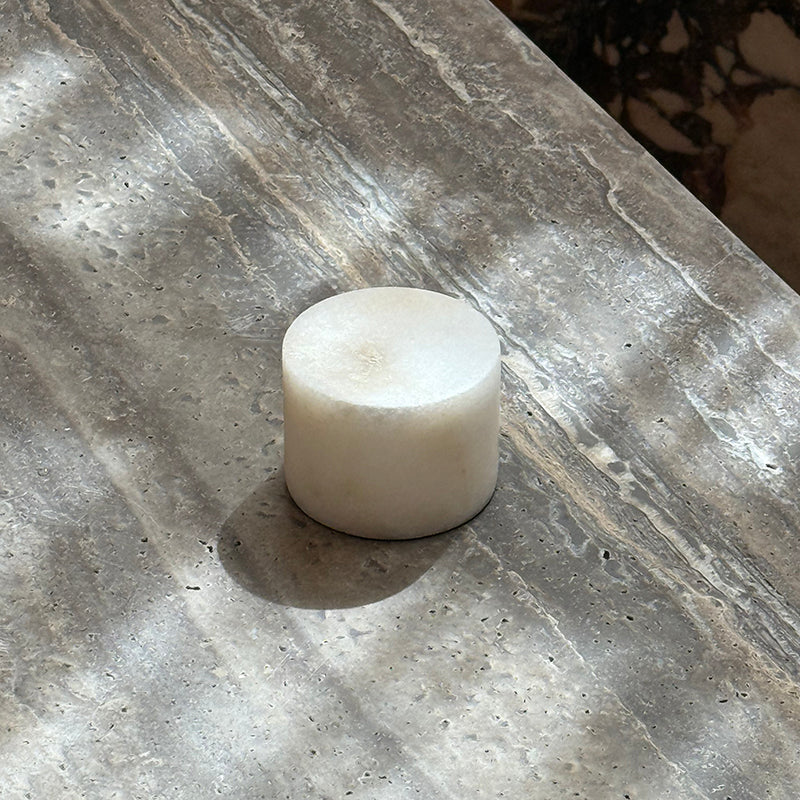 Sterno Alabaster Table Lamp (Built-in Battery) - Lamp Copper