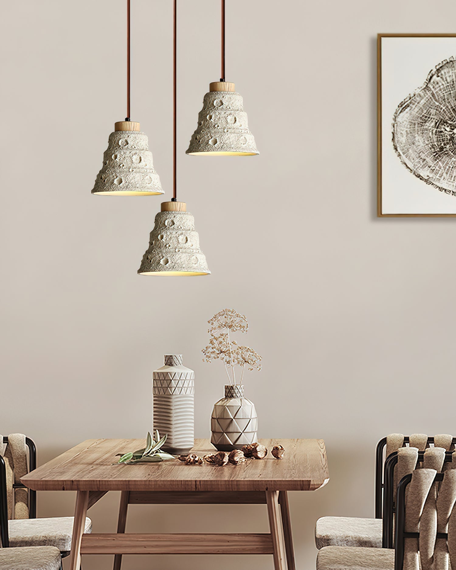 Stone Bell Pendant Light - Blowlighting