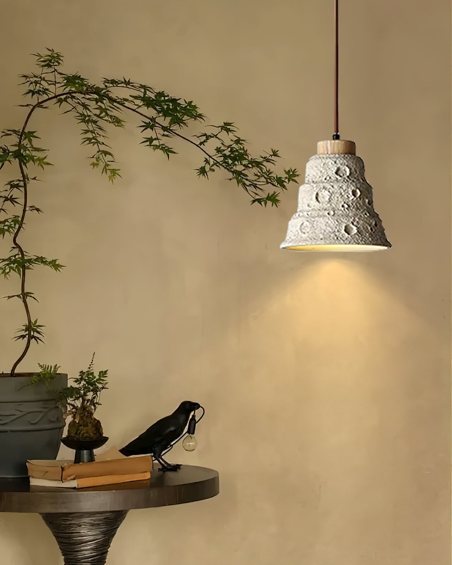 Stone Bell Pendant Light - Blowlighting