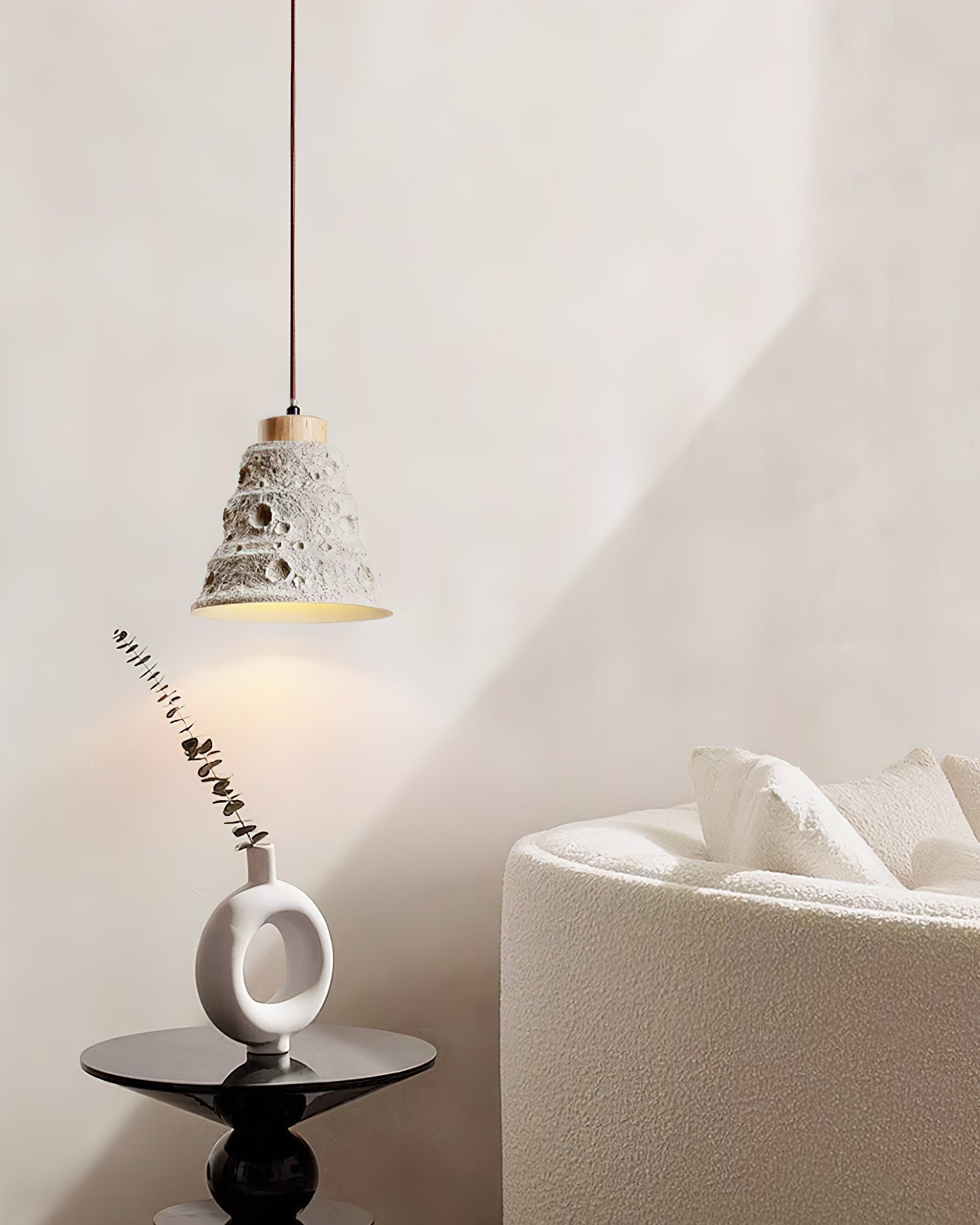 Stone Bell Pendant Light - Blowlighting
