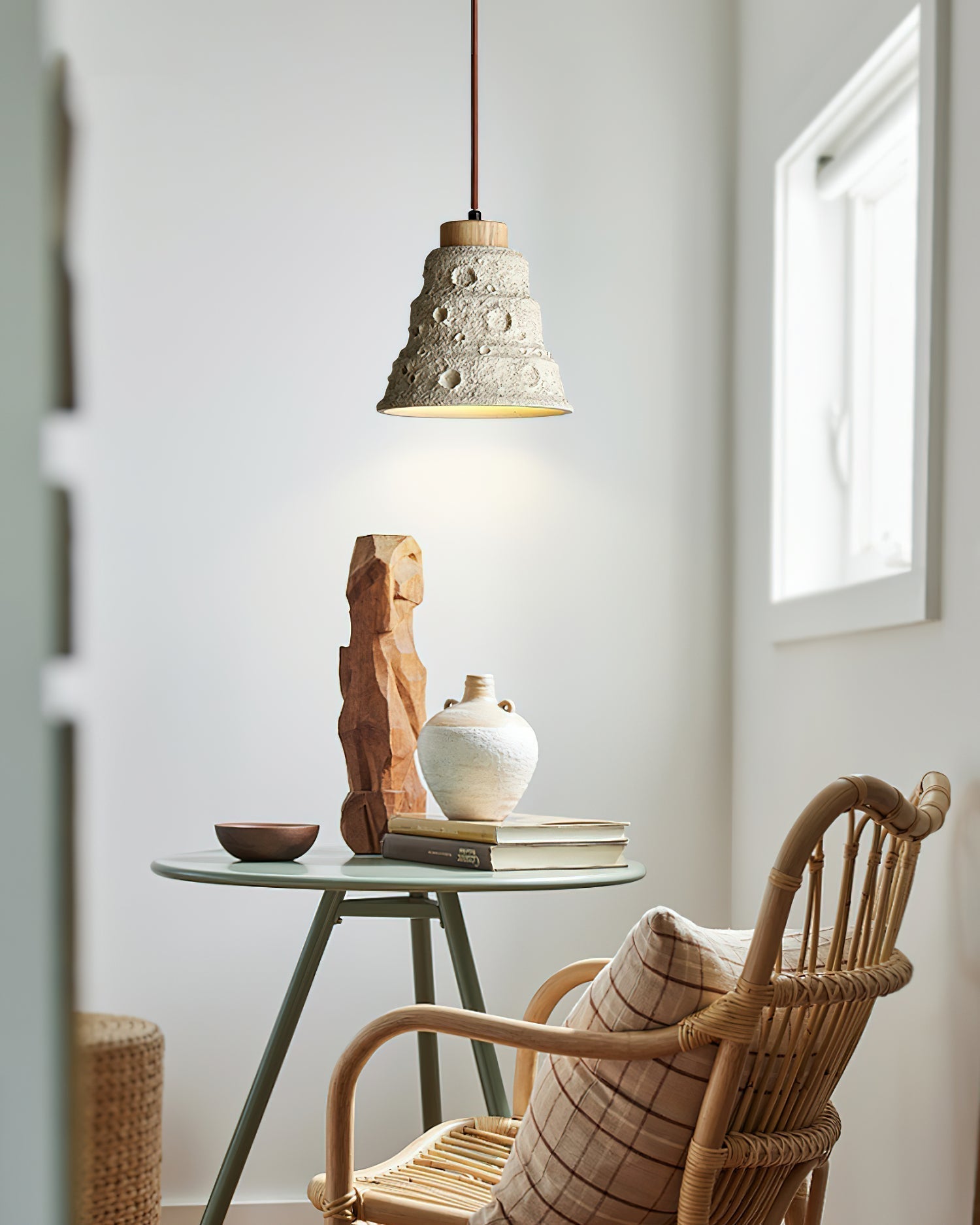 Stone Bell Pendant Light - Blowlighting