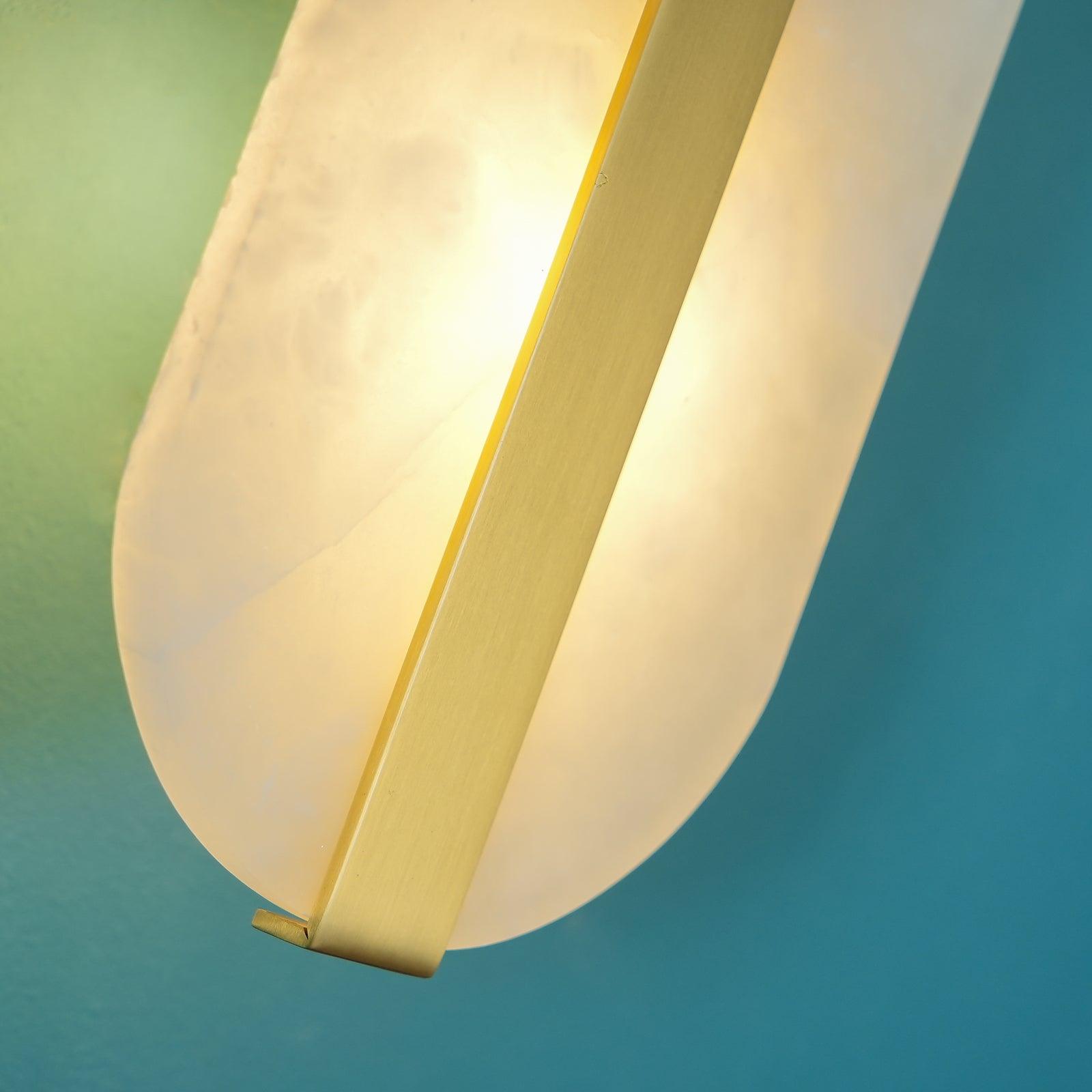 Calura Alabaster Double Light Wall Lamp - Neutralighting