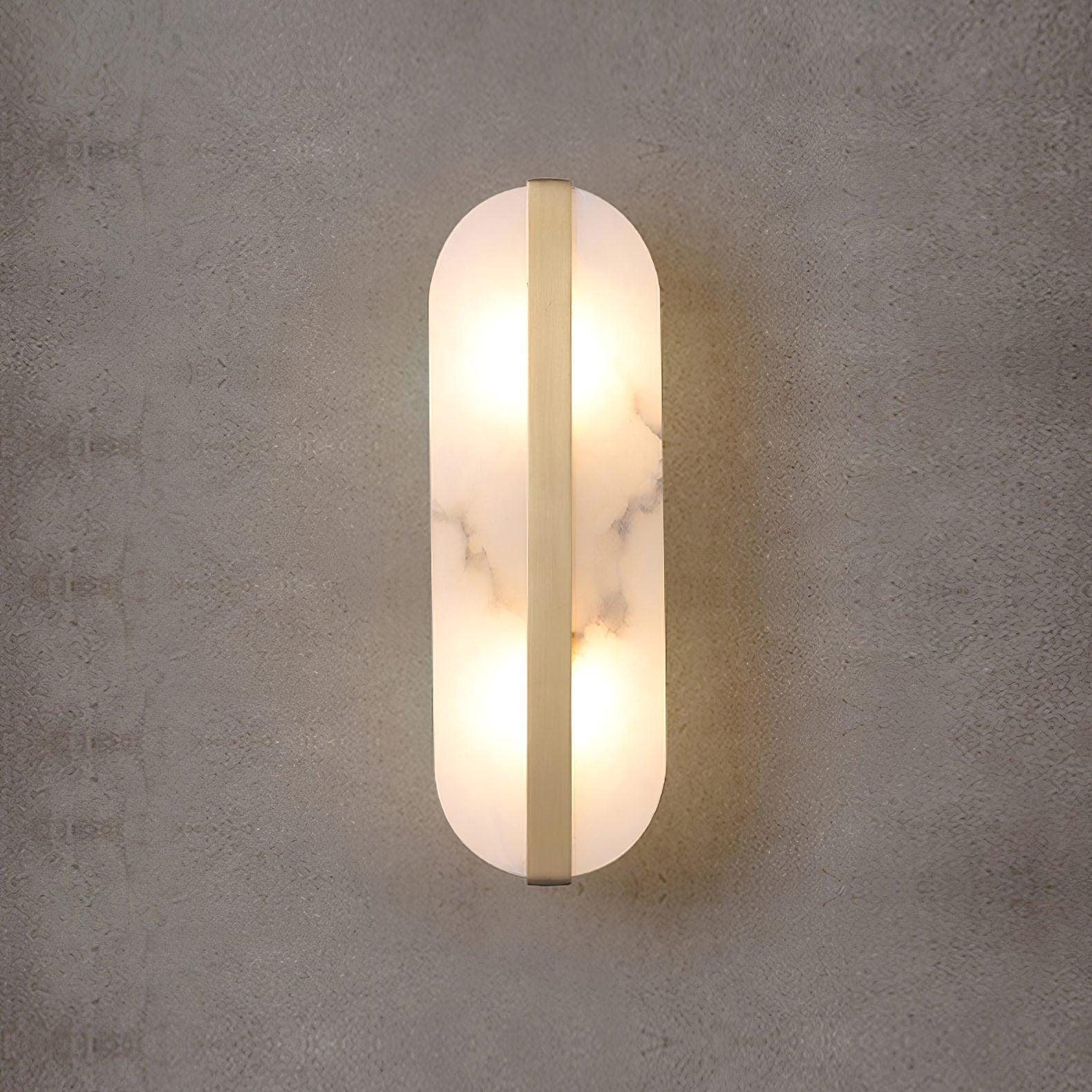 Calura Alabaster Double Light Wall Lamp - Neutralighting