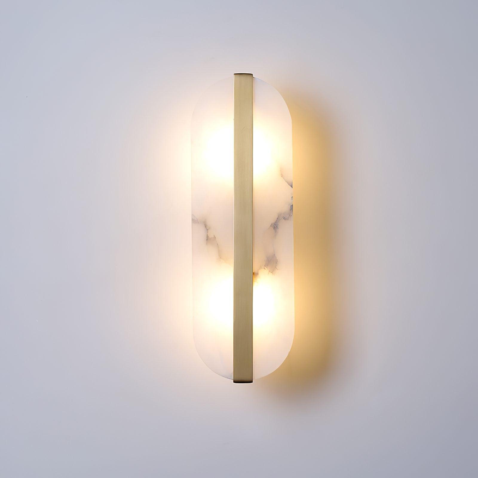 Calura Alabaster Double Light Wall Lamp - Neutralighting