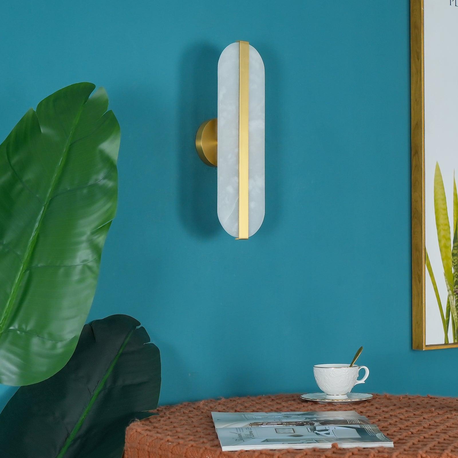 Calura Alabaster Double Light Wall Lamp - Neutralighting