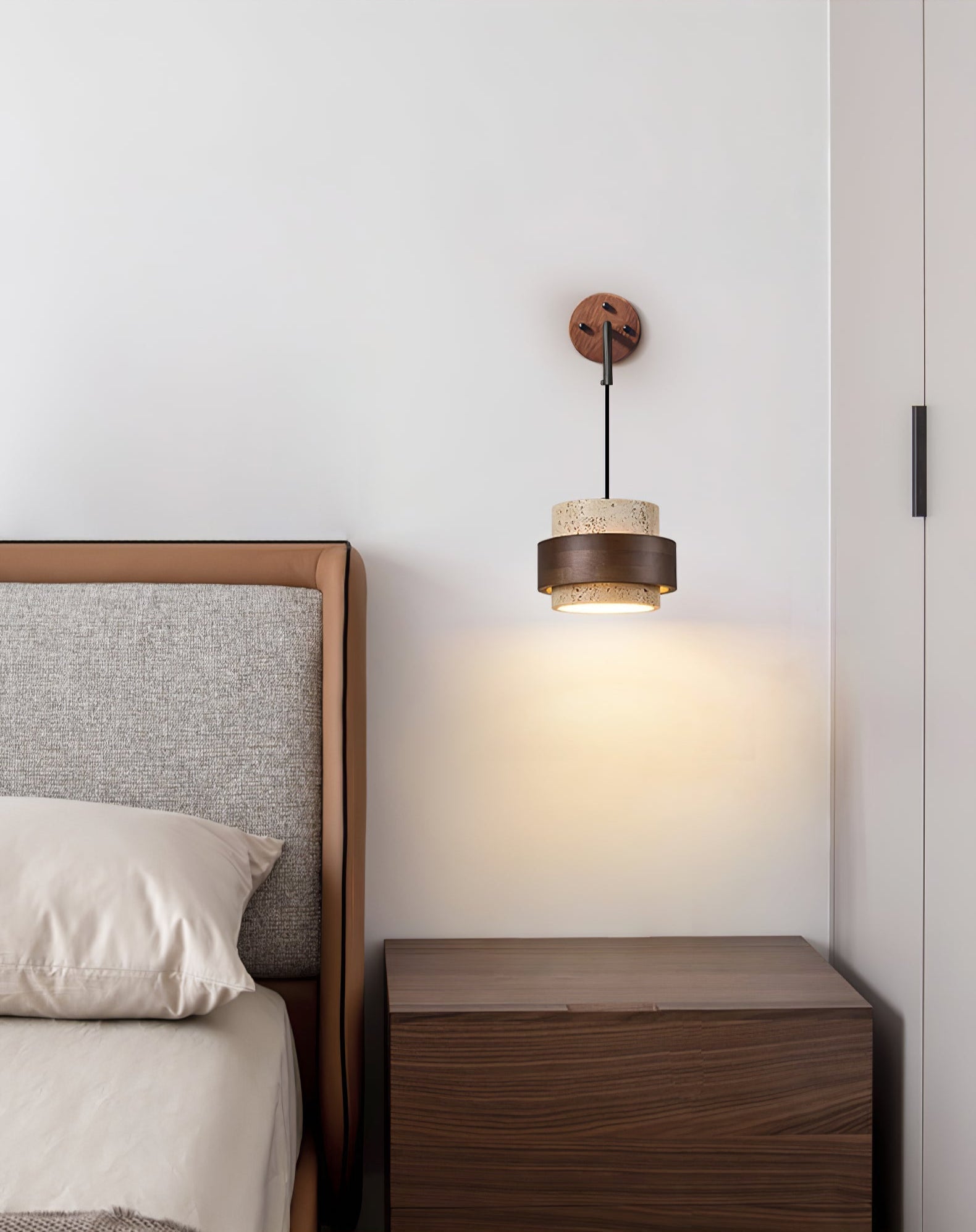 Alva Travertine Wall Light - Blowlighting