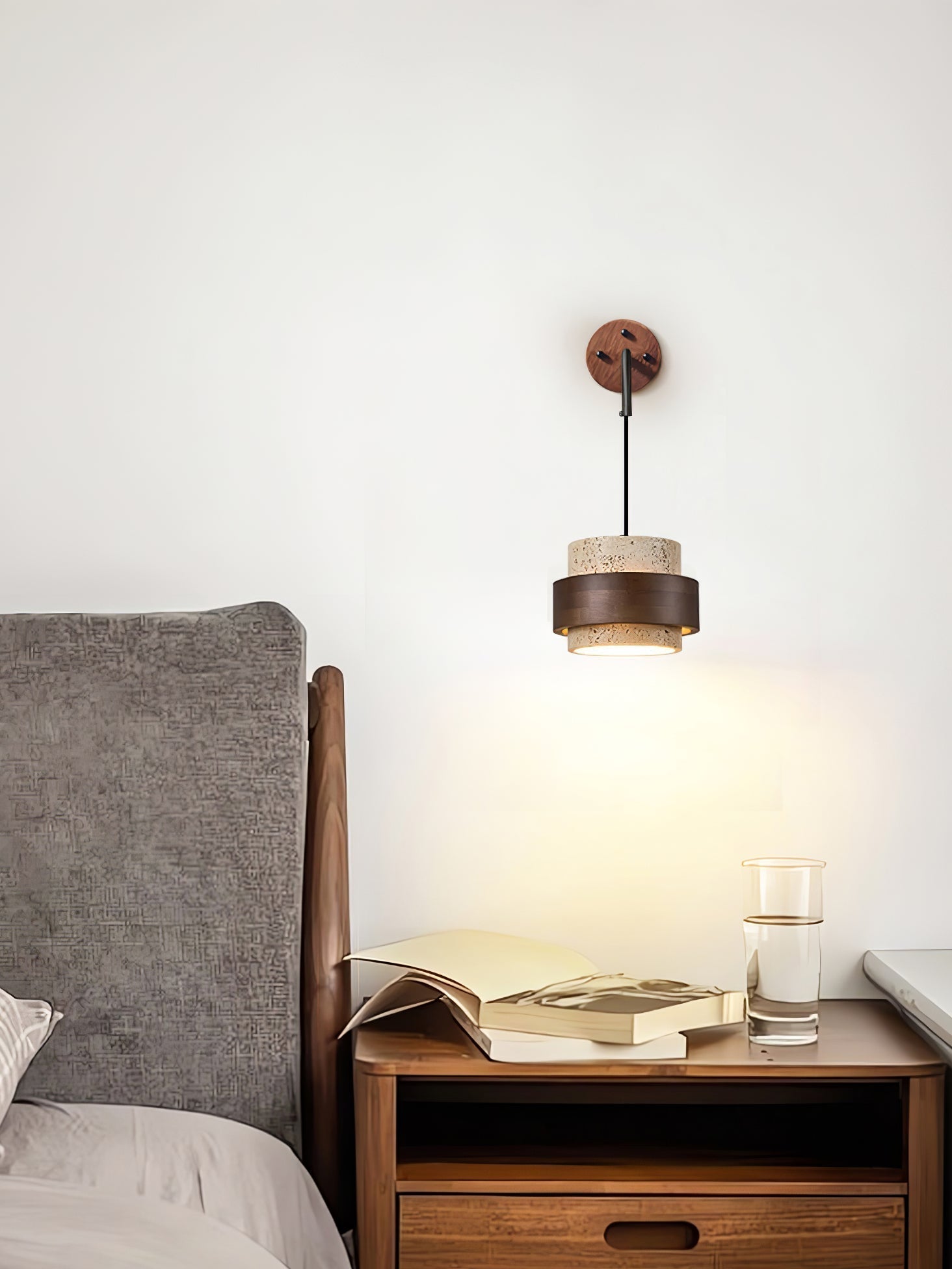 Alva Travertine Wall Light - Blowlighting