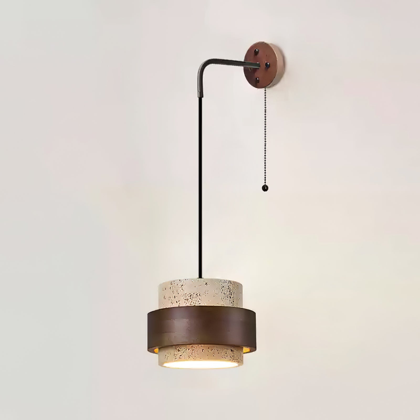 Alva Travertine Wall Light - Blowlighting