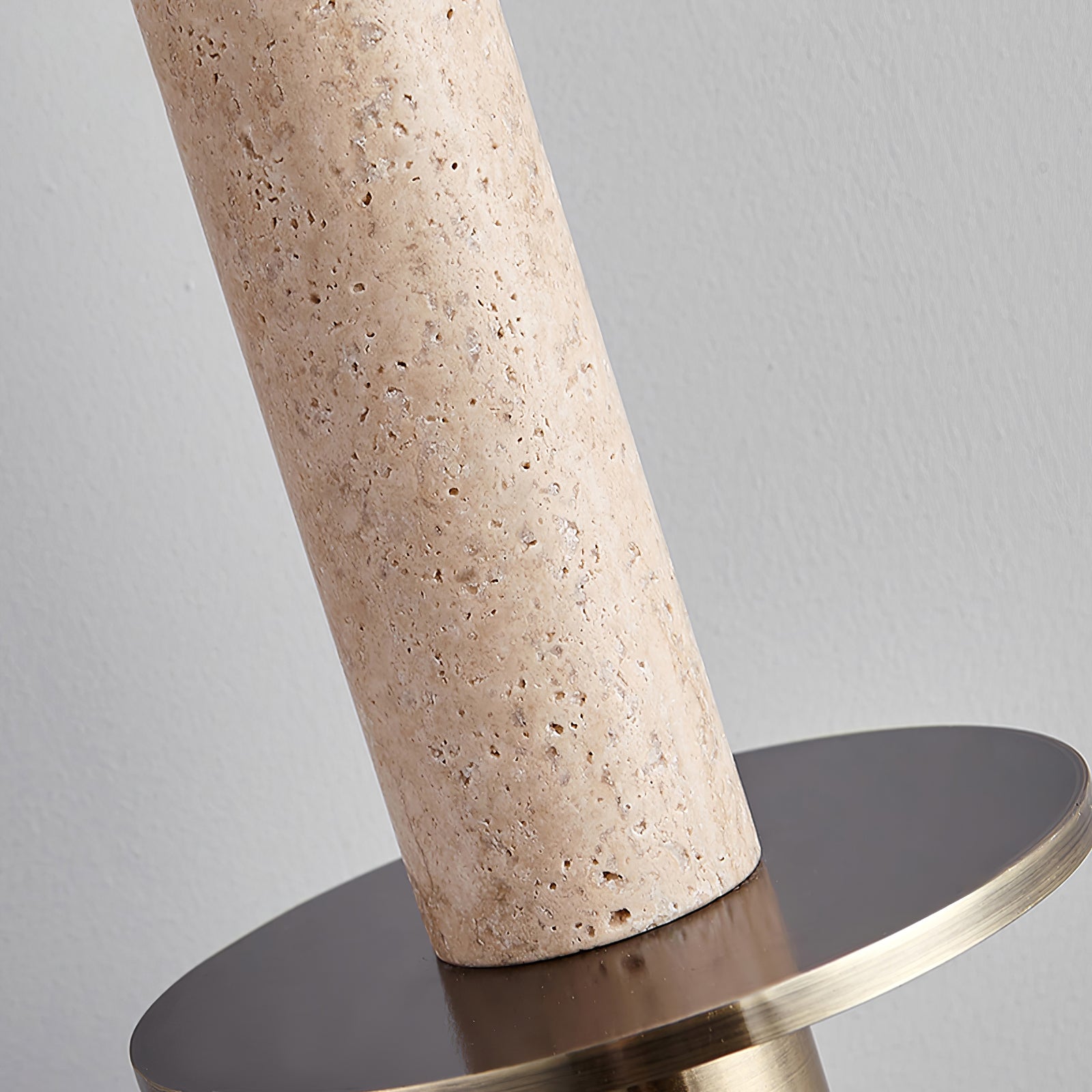 Avdoryra Dual Cylinder Travertine Pendant Light - Neutralighting