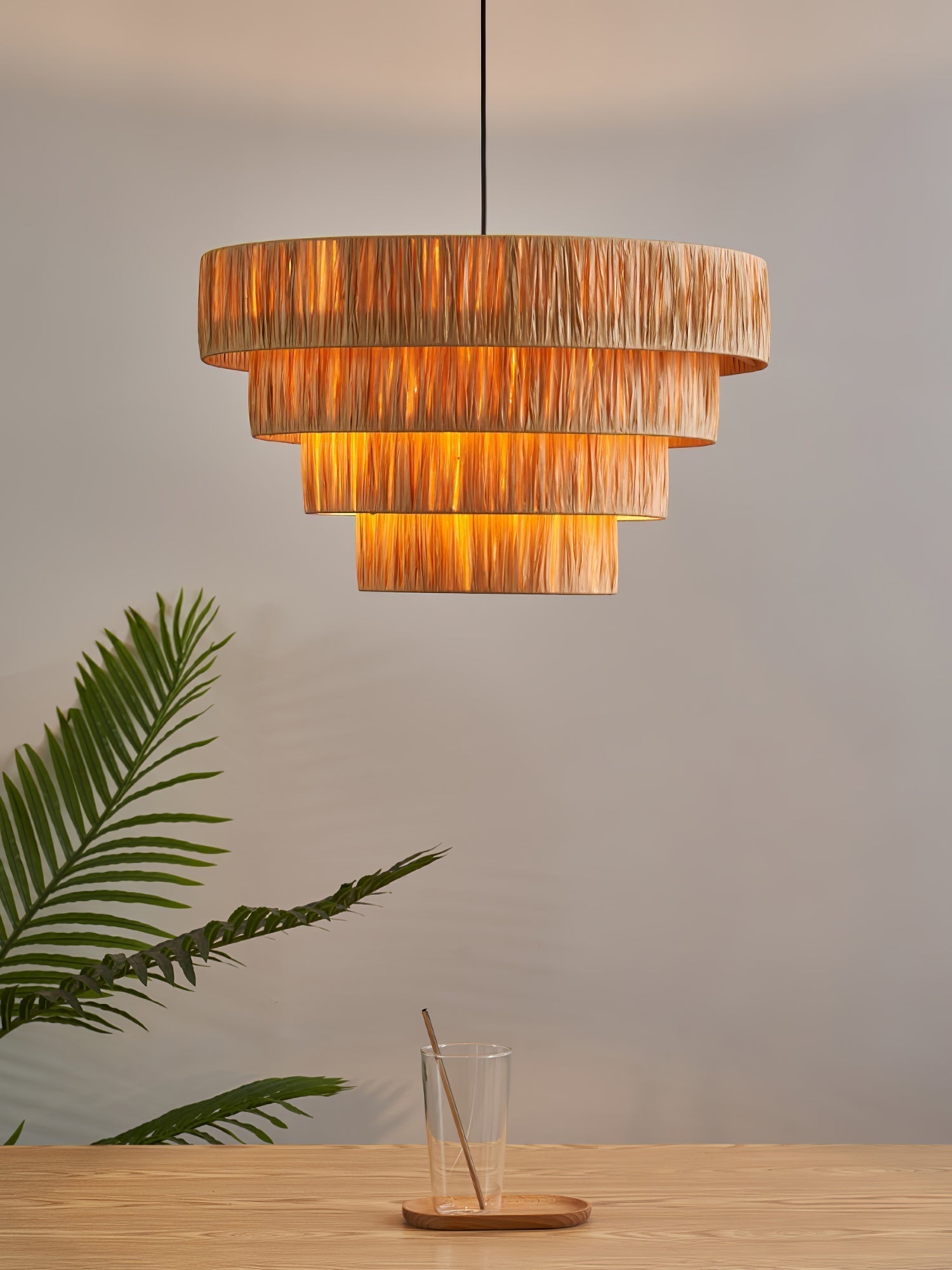 Straw Art Pendant Light - Blowlighting