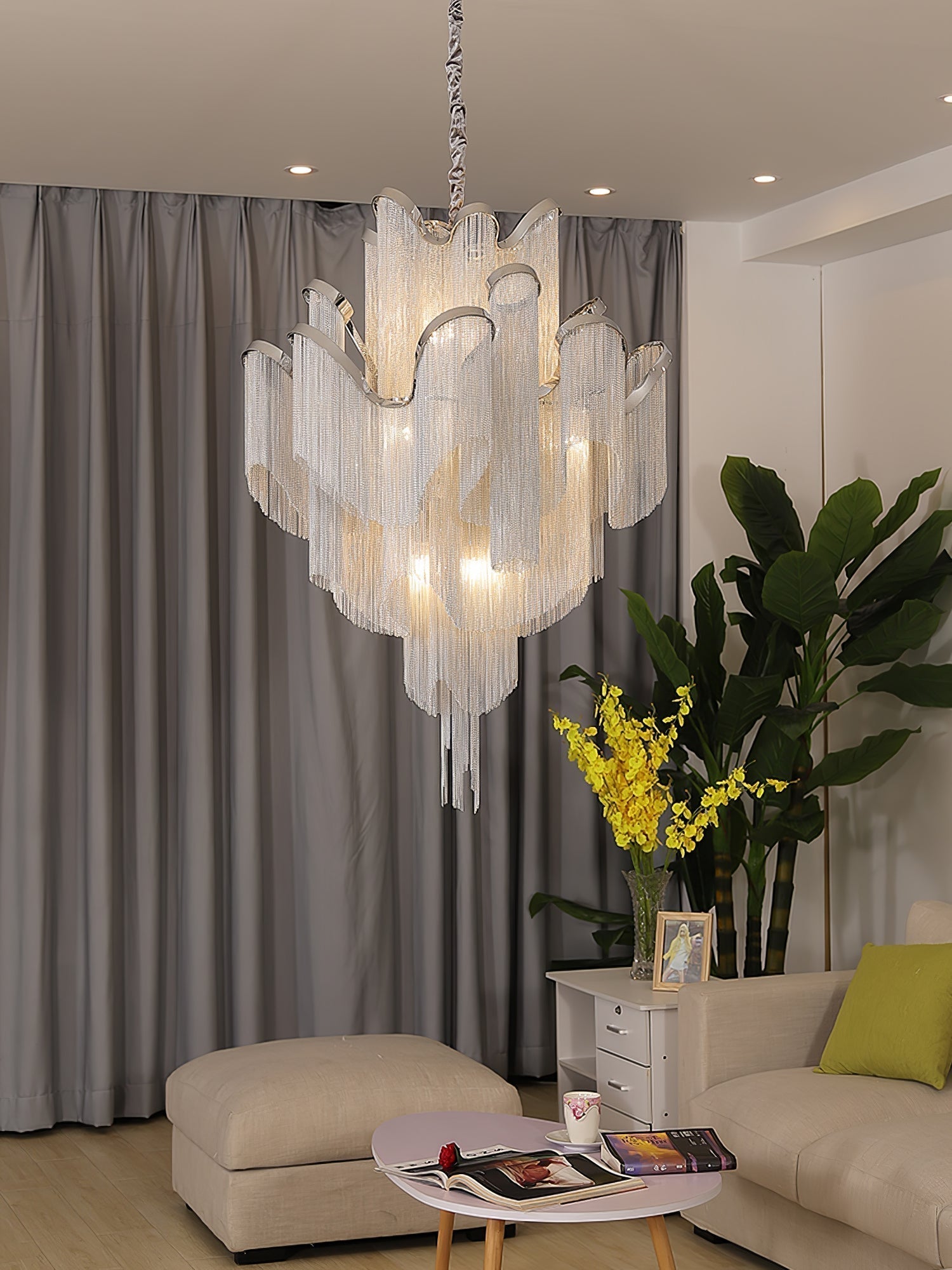 Stream Chain Chandelier - Blowlighting