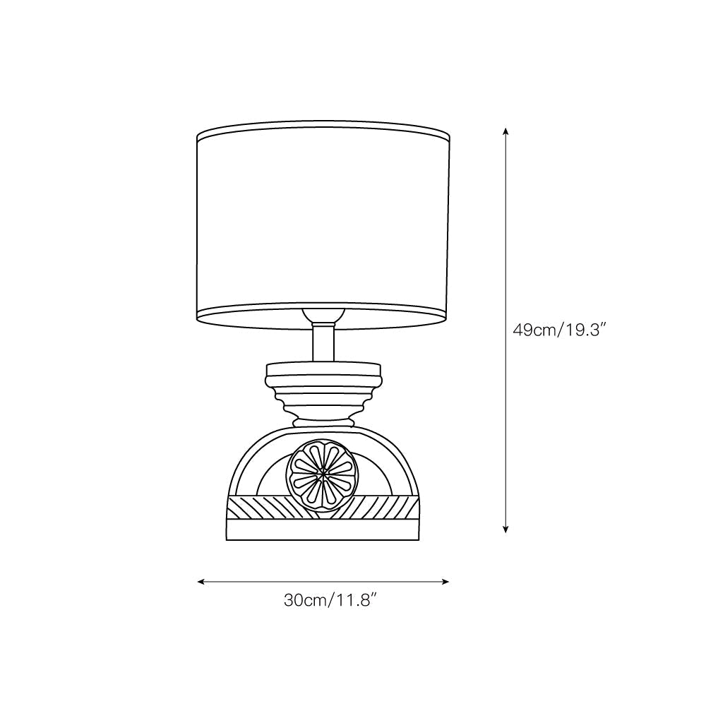 Sunrise Table Lamp - Lamp Copper
