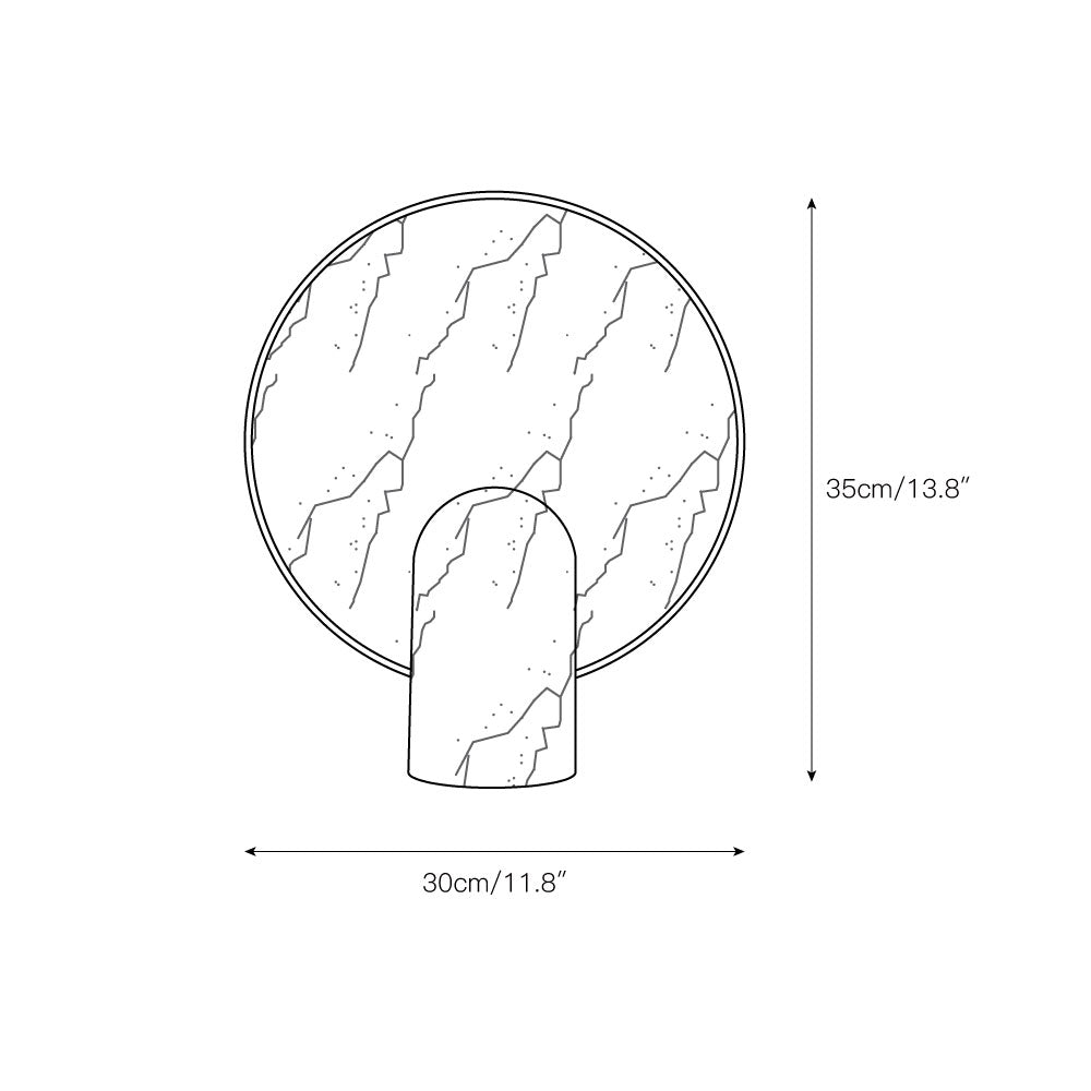 Surface Table Lamp - Lamp Copper