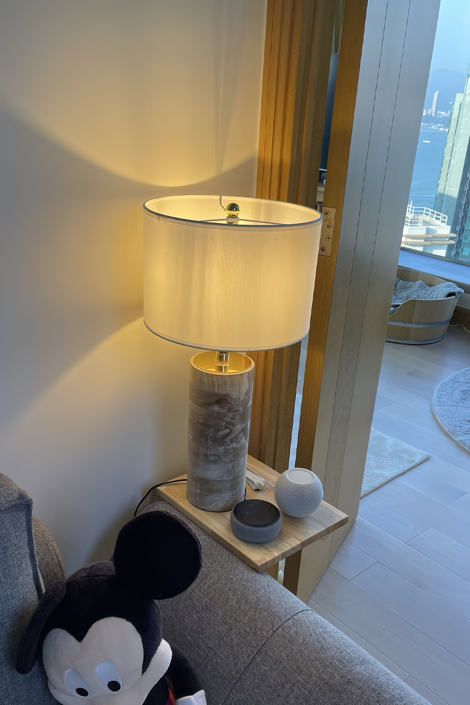 Surya Coast Table Lamp - Lamp Copper