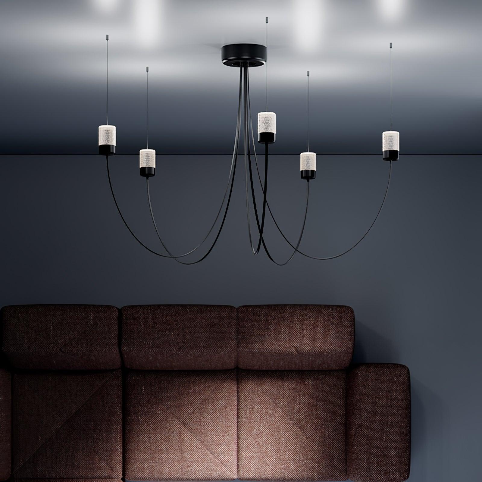 Swaying Chandelier - Blowlighting