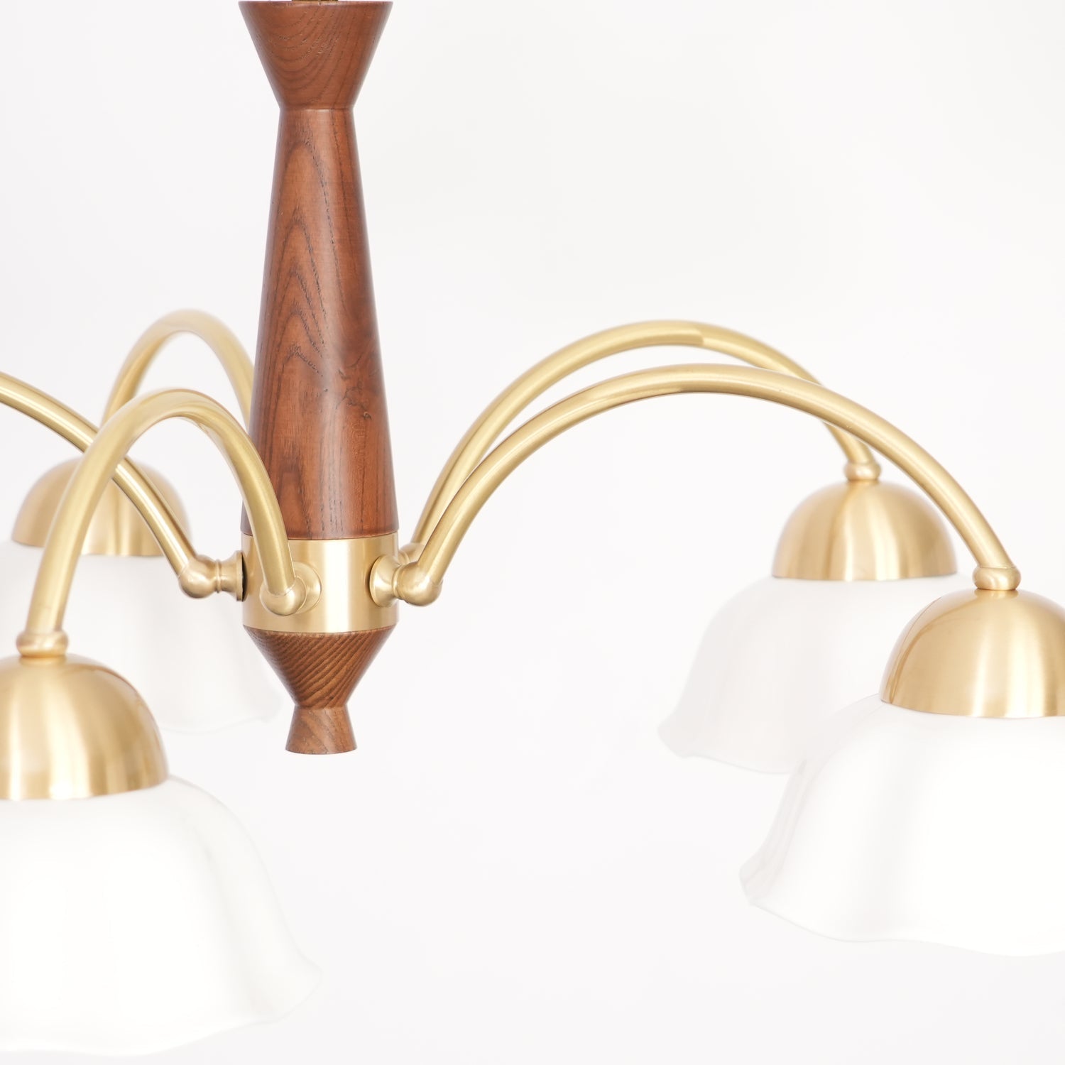 Olivia Lampadari Floreali in Legno e Ceramica