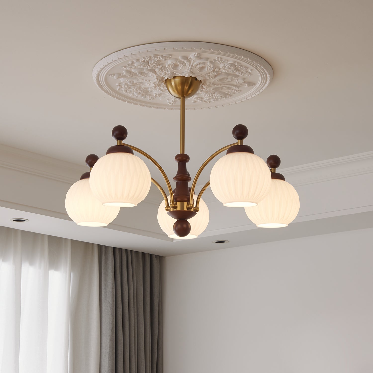 Sylvan Orb Chandelier - Blowlighting