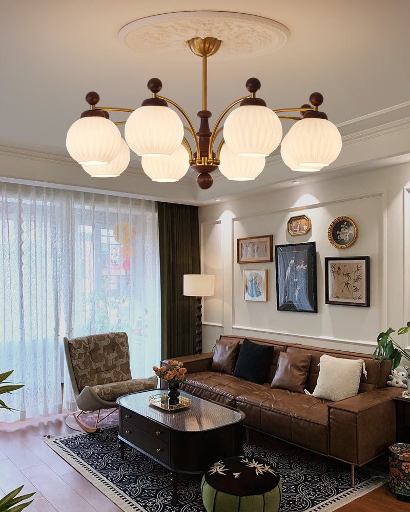 Sylvan Orb Chandelier - Blowlighting