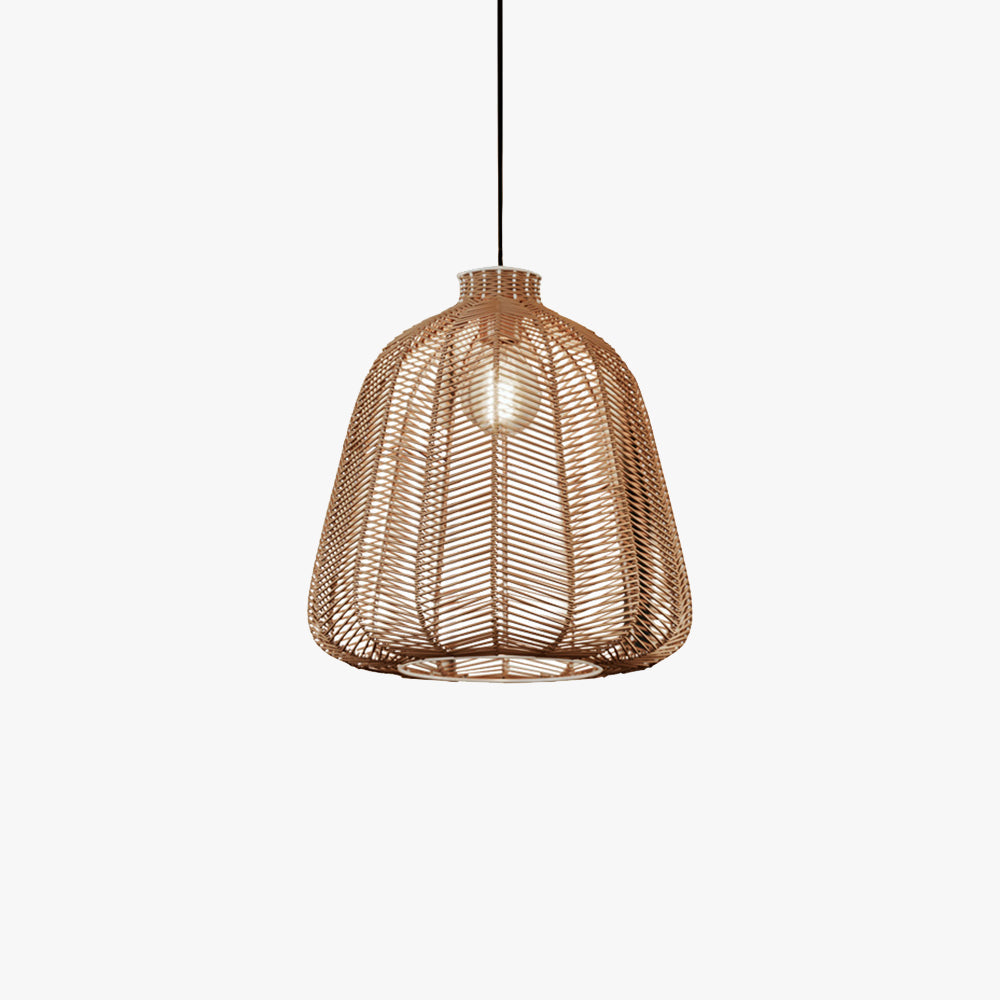 Ritta Minimalista Lampadari Luce Rattan Soggiorno/Camera da Letto
