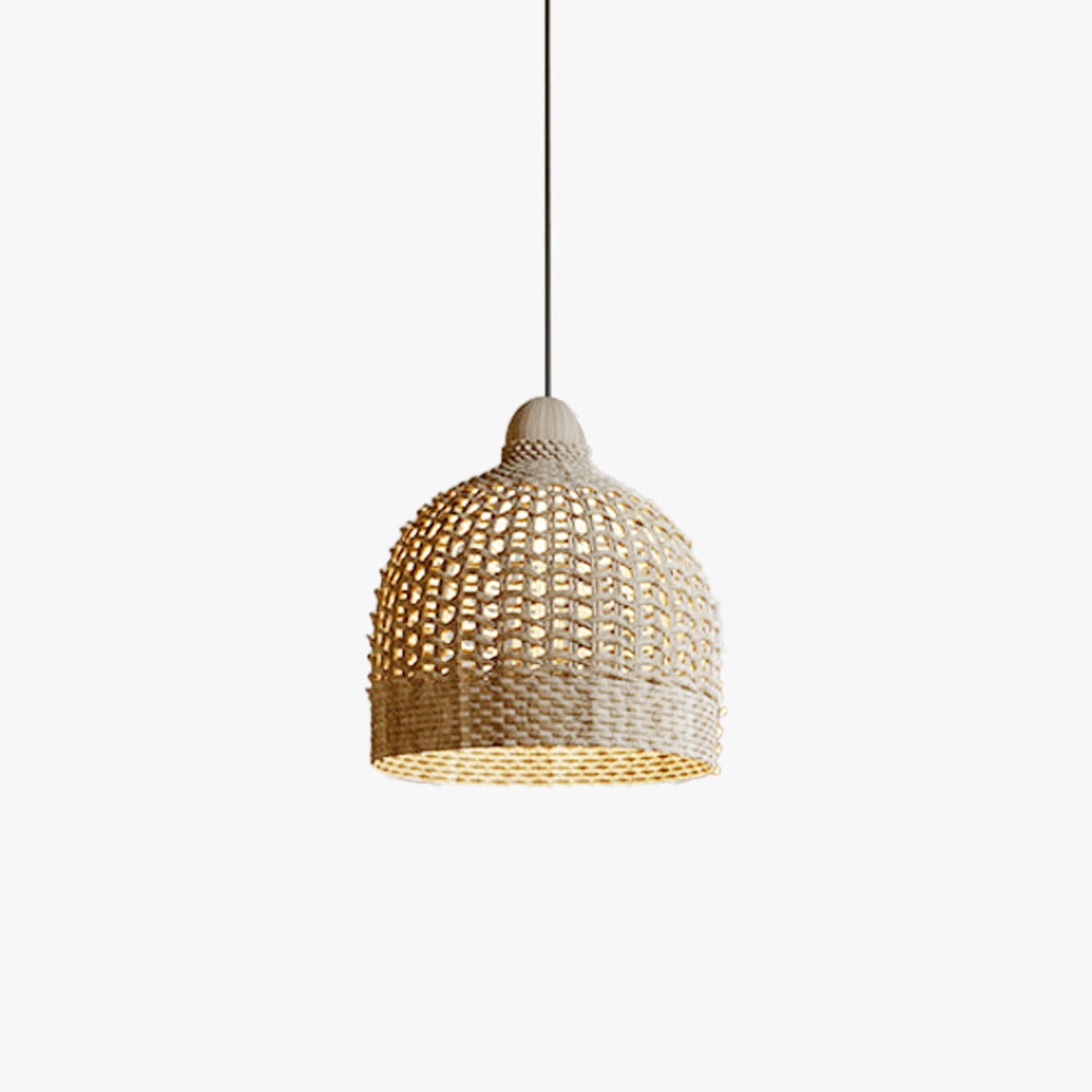 Ritta Vintage LED Lampadari Bambù Salotto/Camera da Letto
