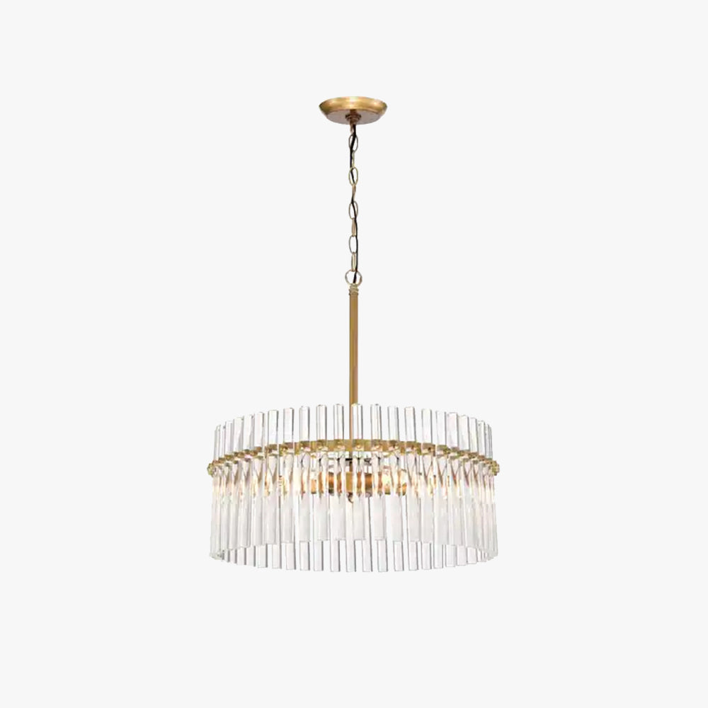 Arisha Lampade a Sospensione LED Moderne Anello Vetro Trasparente Ottone Soggiorno/Camera da Letto