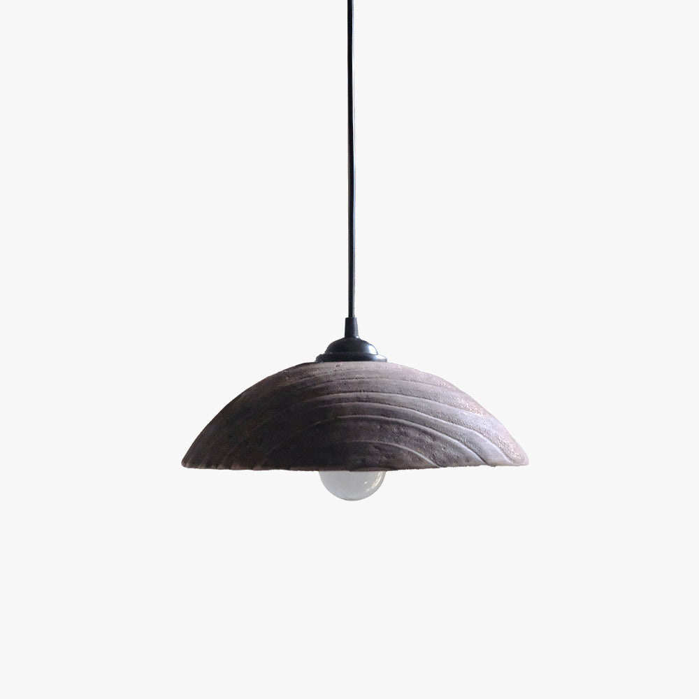 Silva Moderno LED Legno Lampade a Sospensione Marrone Soggiorno