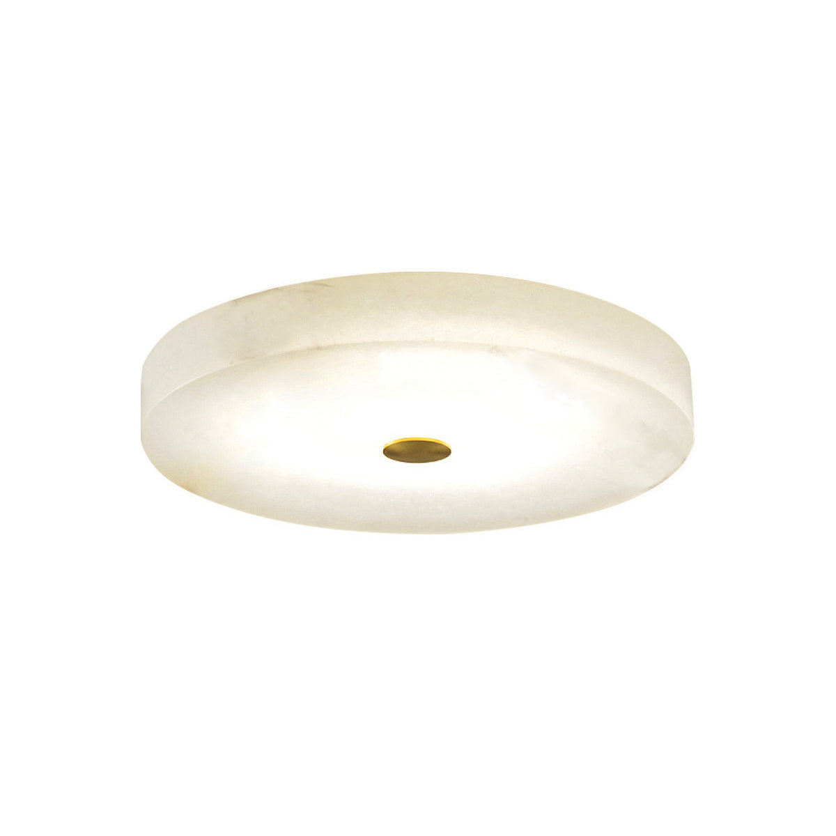 Unorir Modern Minimalist Alabaster Ceiling Light - Lamp Copper
