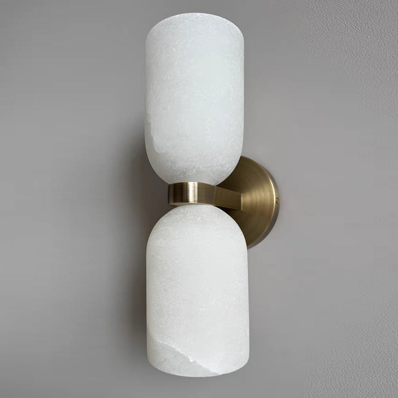 Mycarion Modern Minimalist Alabaster Wall Lamp - Lamp Copper