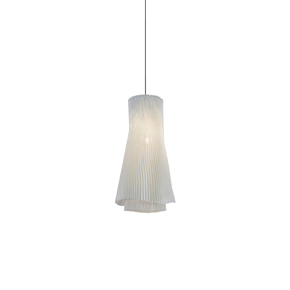 Stainless Steel Pleated Pendant Lamp - Blowlighting