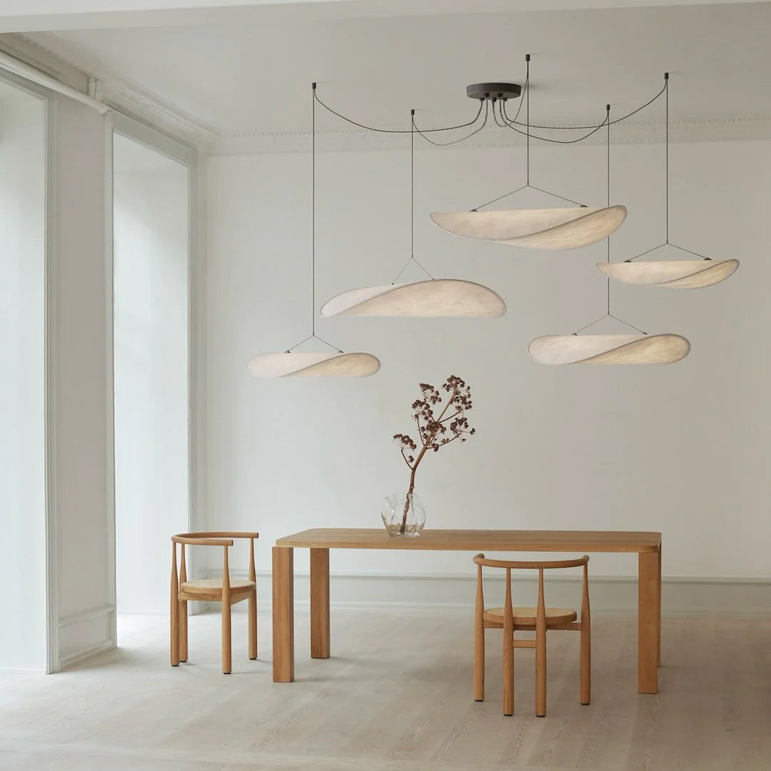 Tense Tyvek Pendant Lamp - Blowlighting