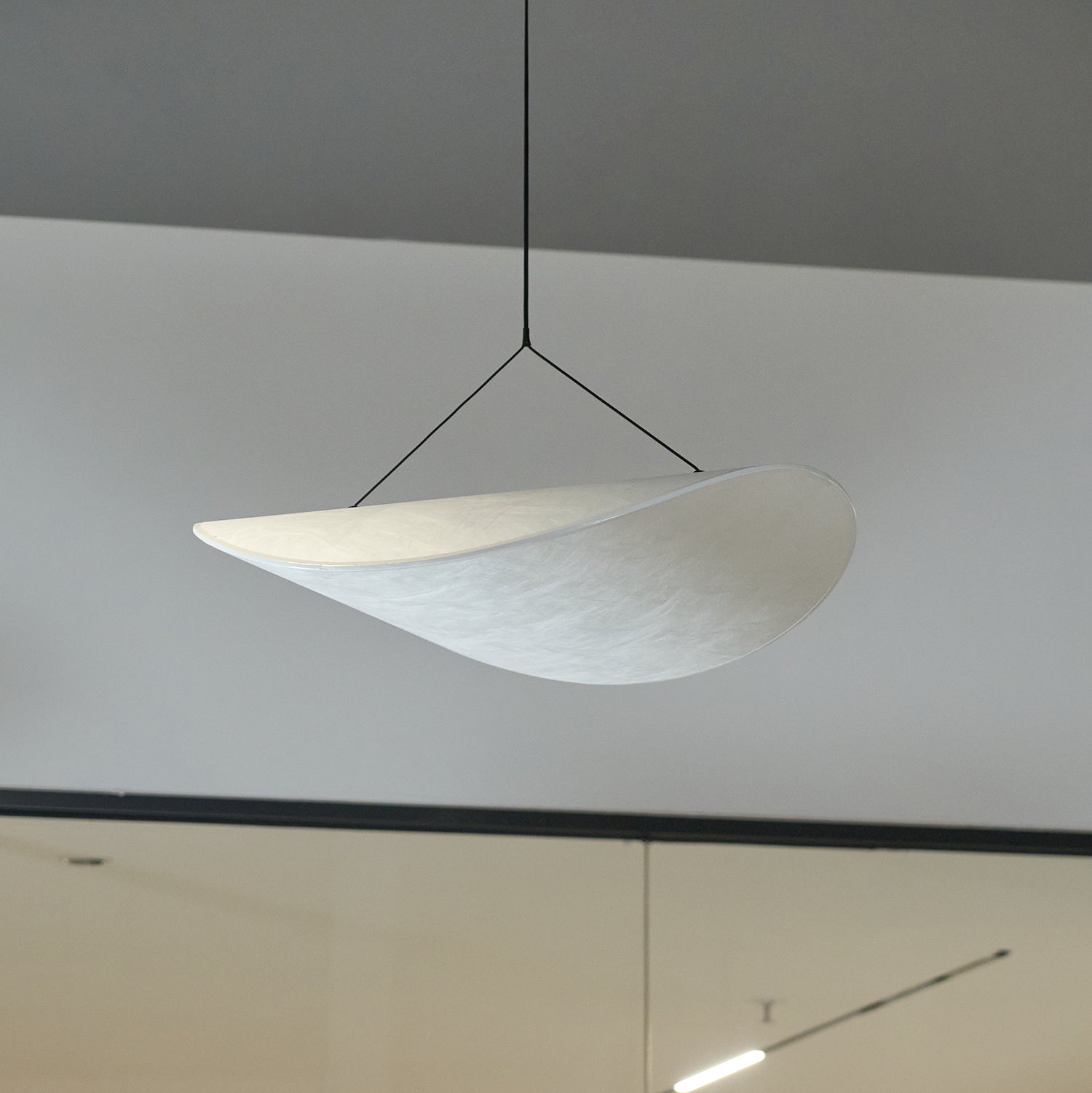 Elsolir Modern Minimalist Paper Pendant Lamp - Lamp Copper