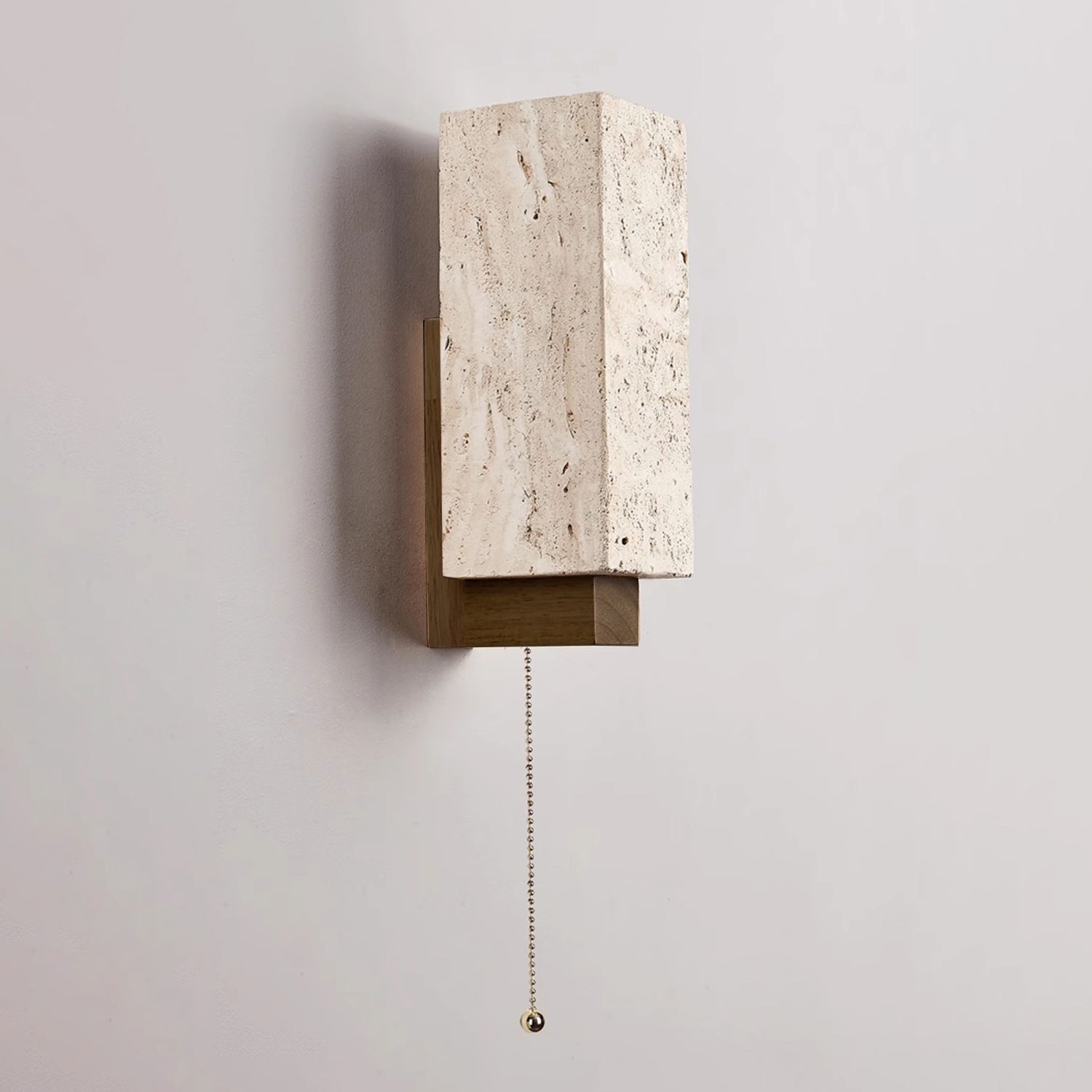 Elsoran Travertine Block Wall Light - Neutralighting