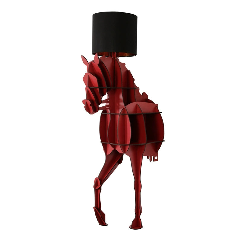 Tete Horse Floor Lamp - Lamp Copper