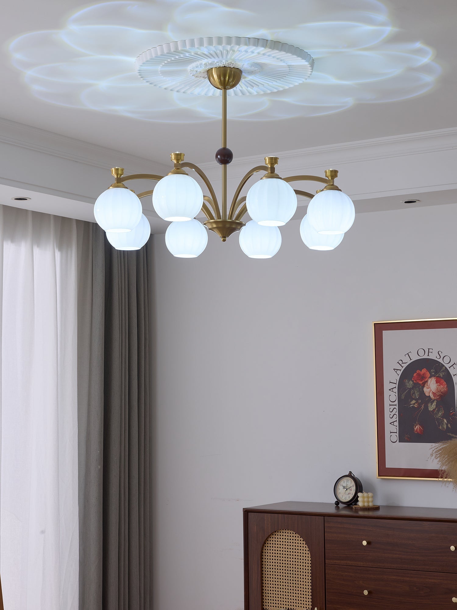 Thaddeus Radiance Chandelier - Blowlighting