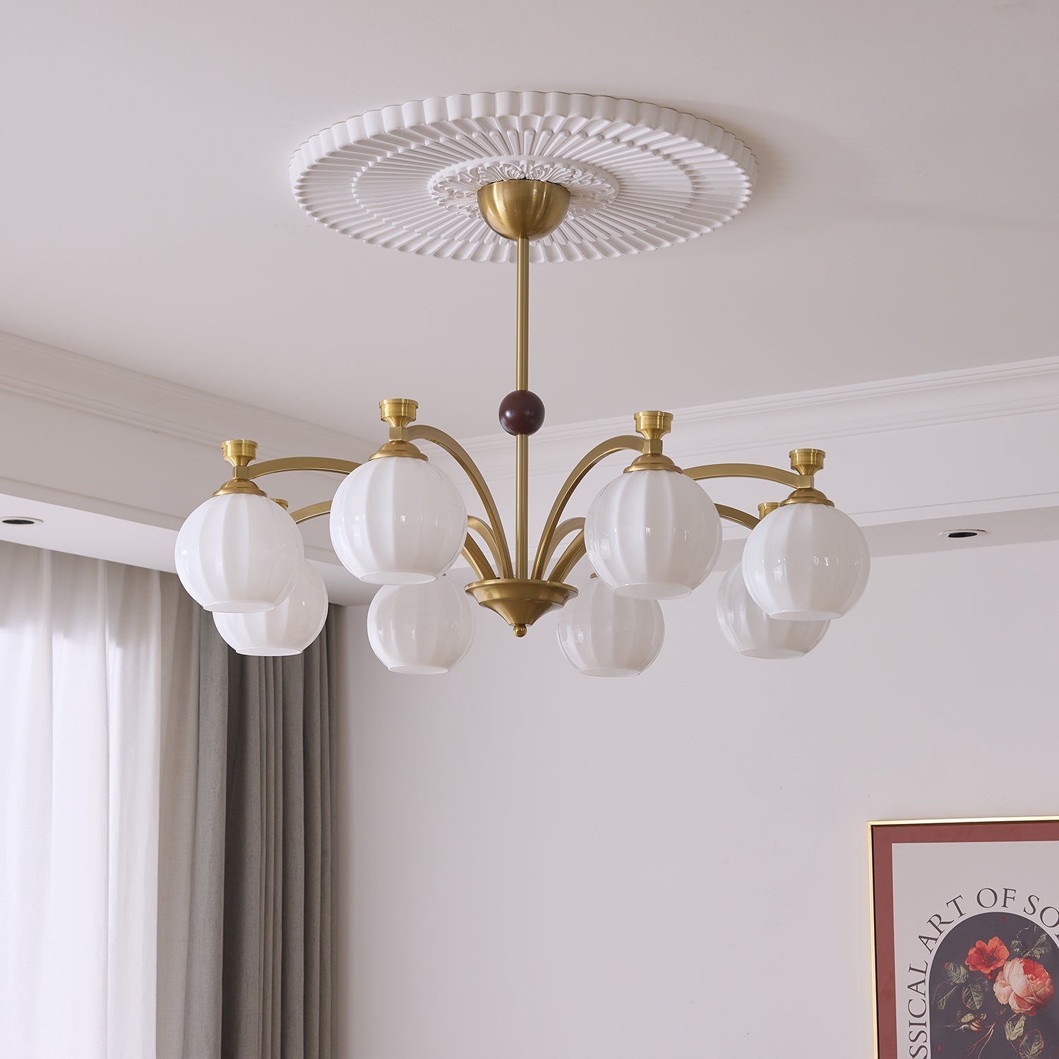 Thaddeus Radiance Chandelier - Blowlighting