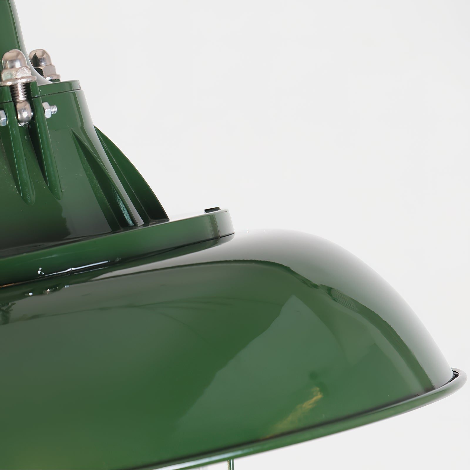 Vemiryra Vintage Industrial Green Metal Pendant Light - Lamp Copper