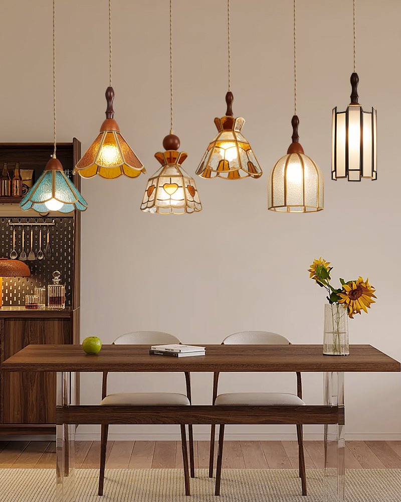 Tiffany Stained Glass Pendant Lamp - Blowlighting
