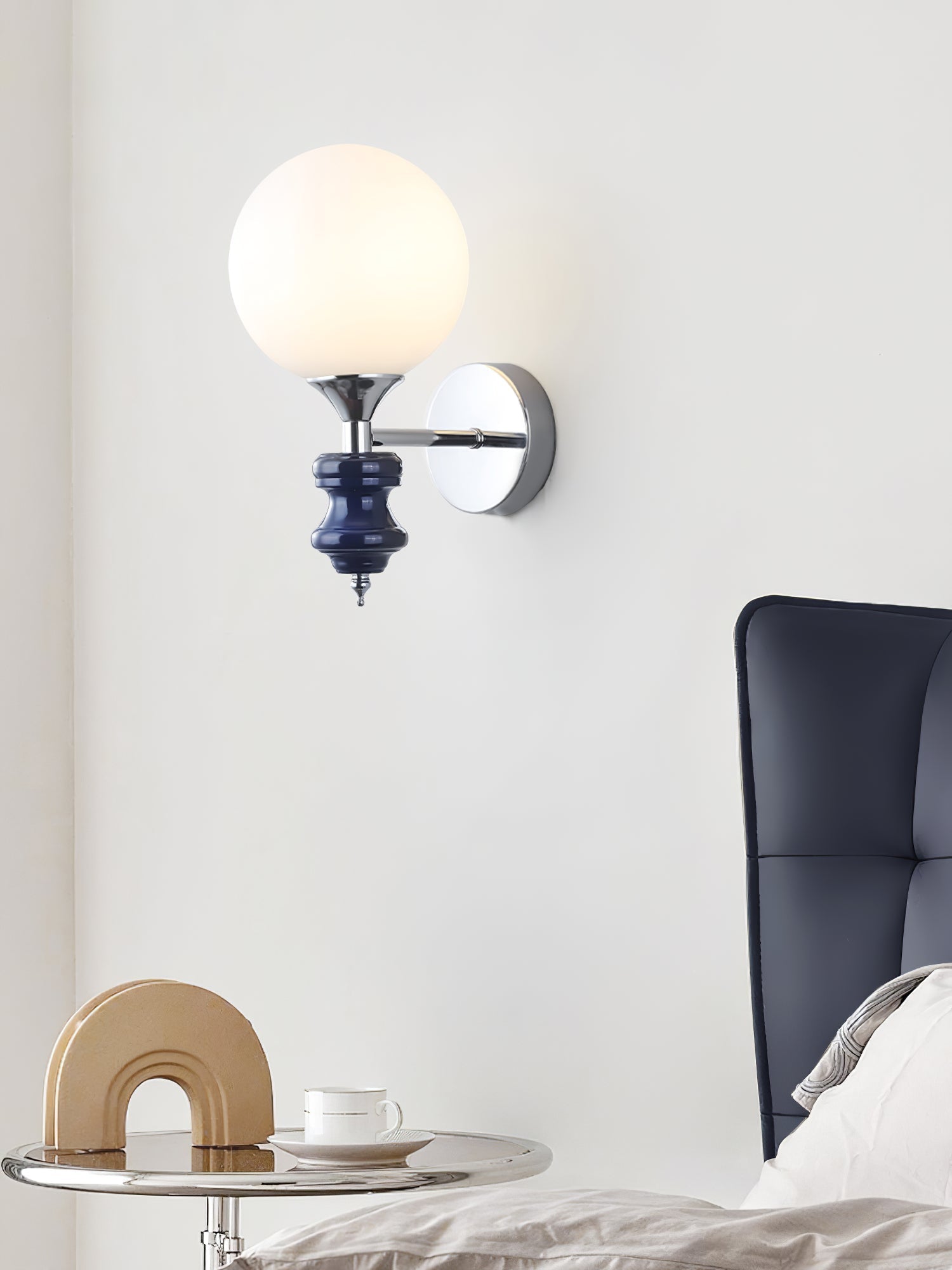 Zazoren Modern Minimalist Timeless Home Conor Metal Sconce Wall Lamp - Lamp Copper