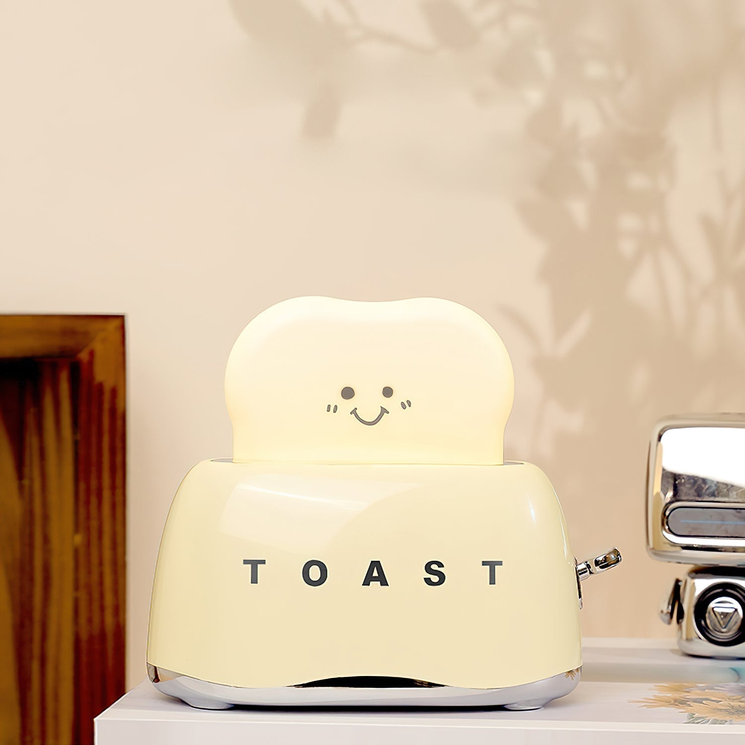 Toaster Table Lamp (built-in battery) - Lamp Copper