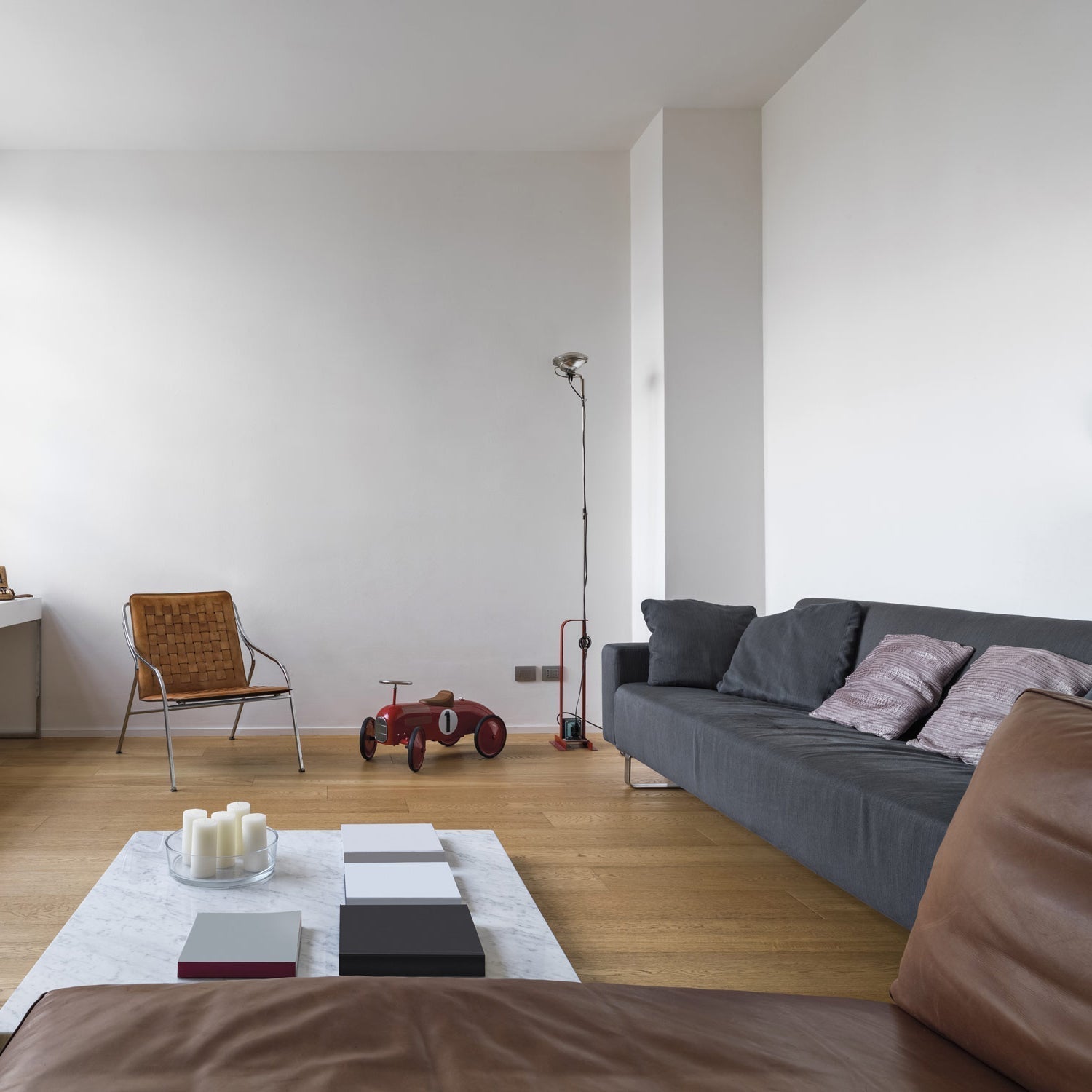 Toio Floor Lamp - Lamp Copper