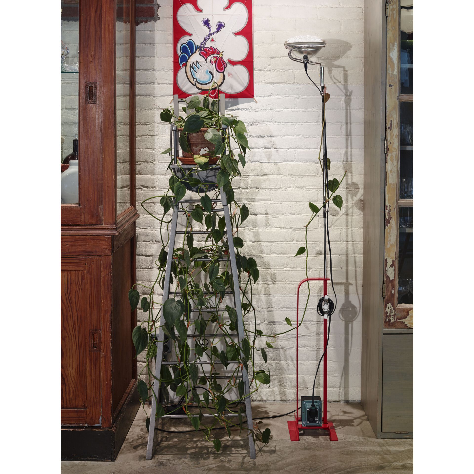 Toio Floor Lamp - Lamp Copper