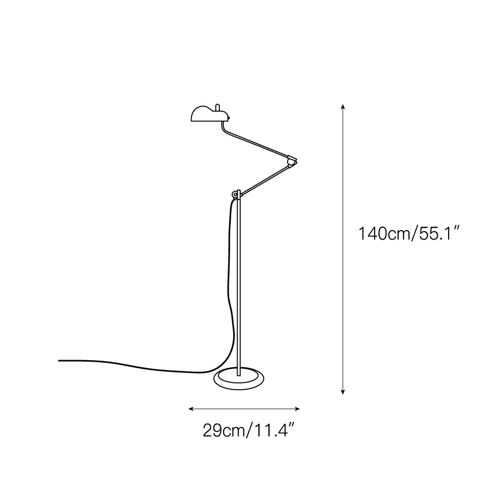 Topo Floor Lamp - Lamp Copper
