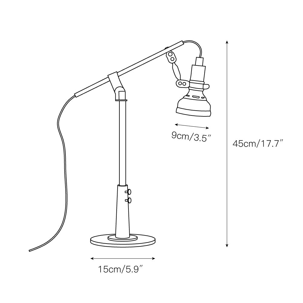 Totham Table Lamp - Lamp Copper