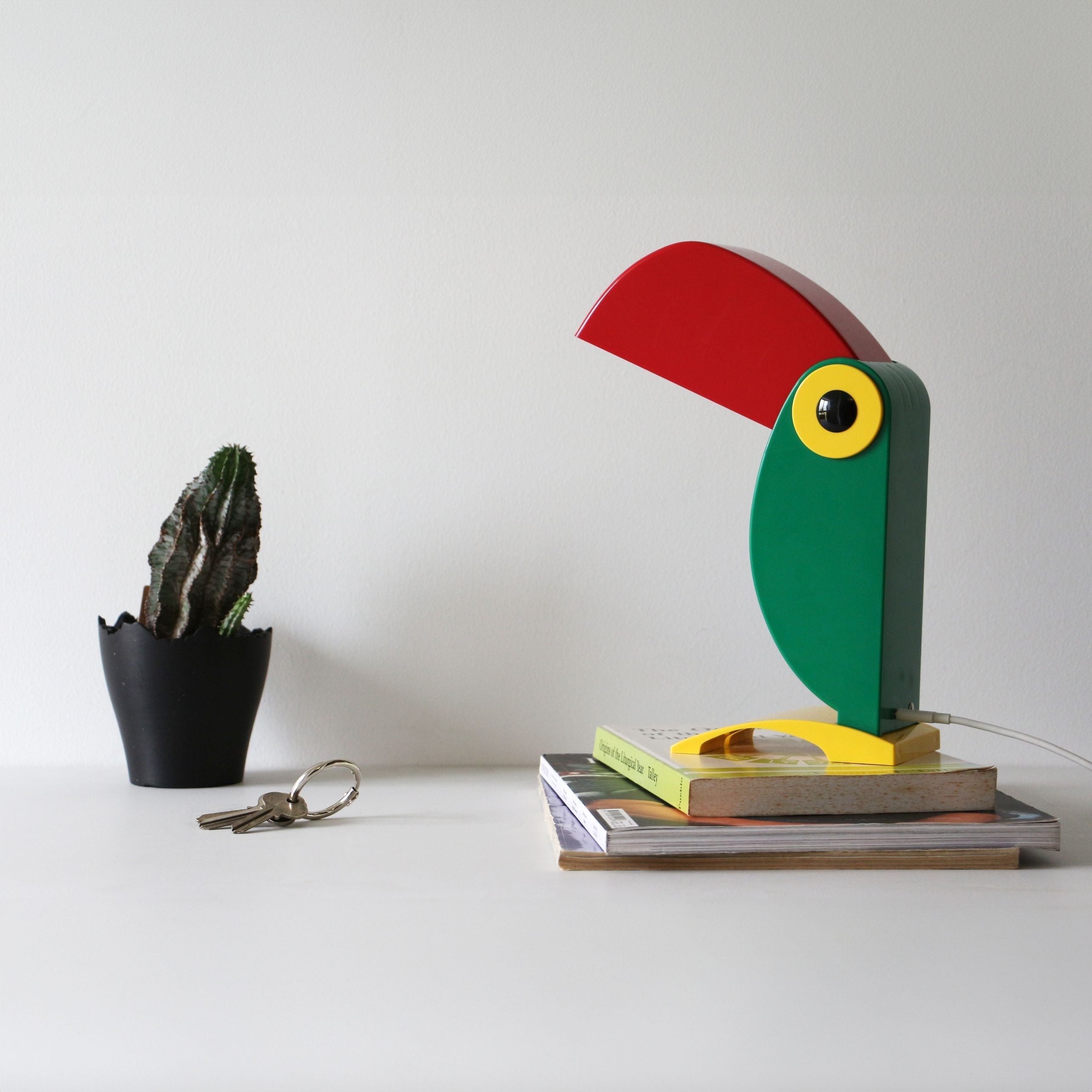 Toucan Table Lamp (Built-in Battery) - Lamp Copper