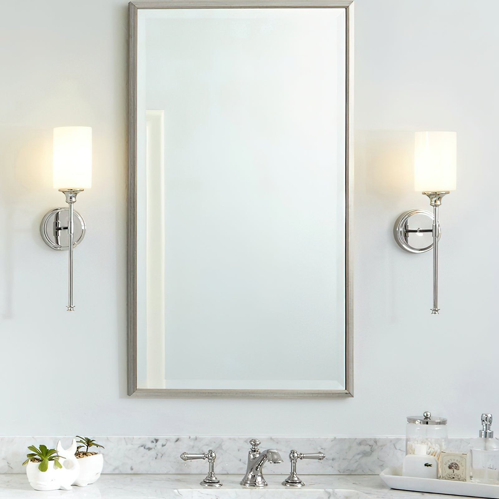 Tracie Vintage Industrial Brass Glass Wall Lamp - Lamp Copper