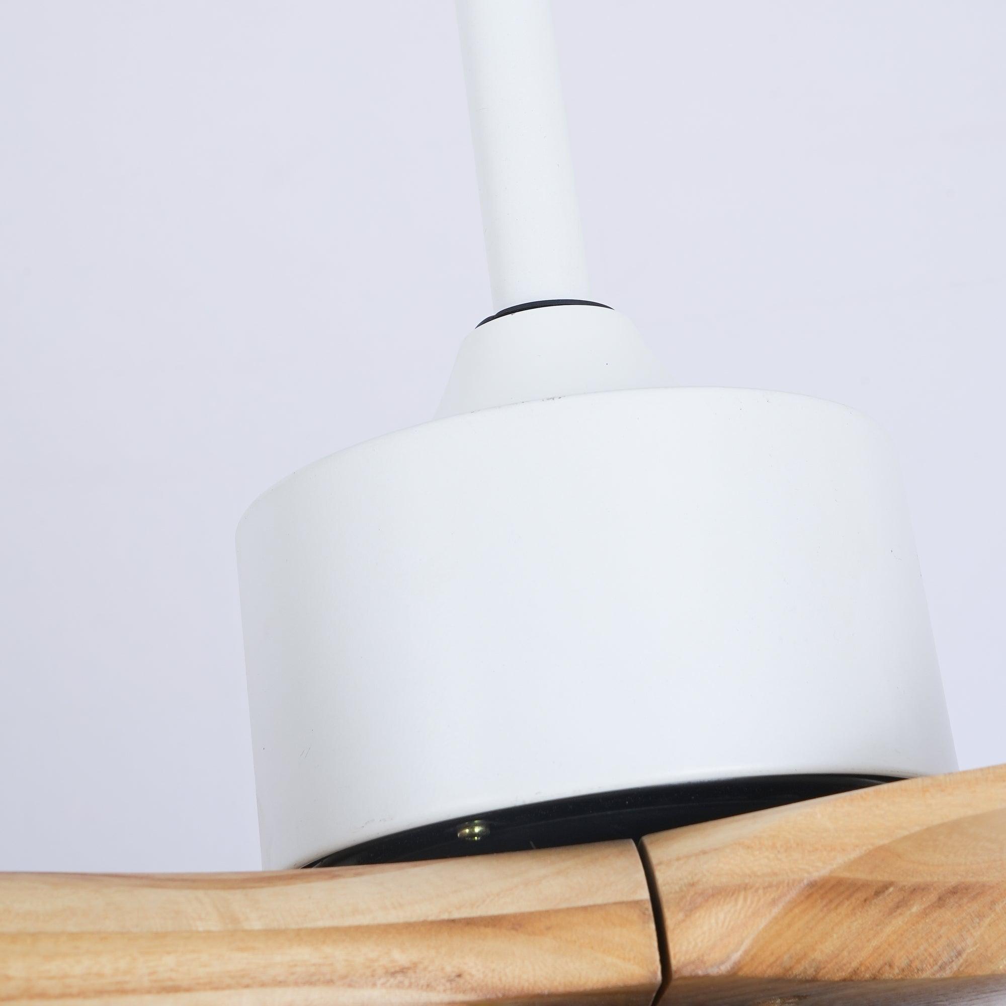 Contenuto della confezione del ventilatore da soffitto con luce Brivel.