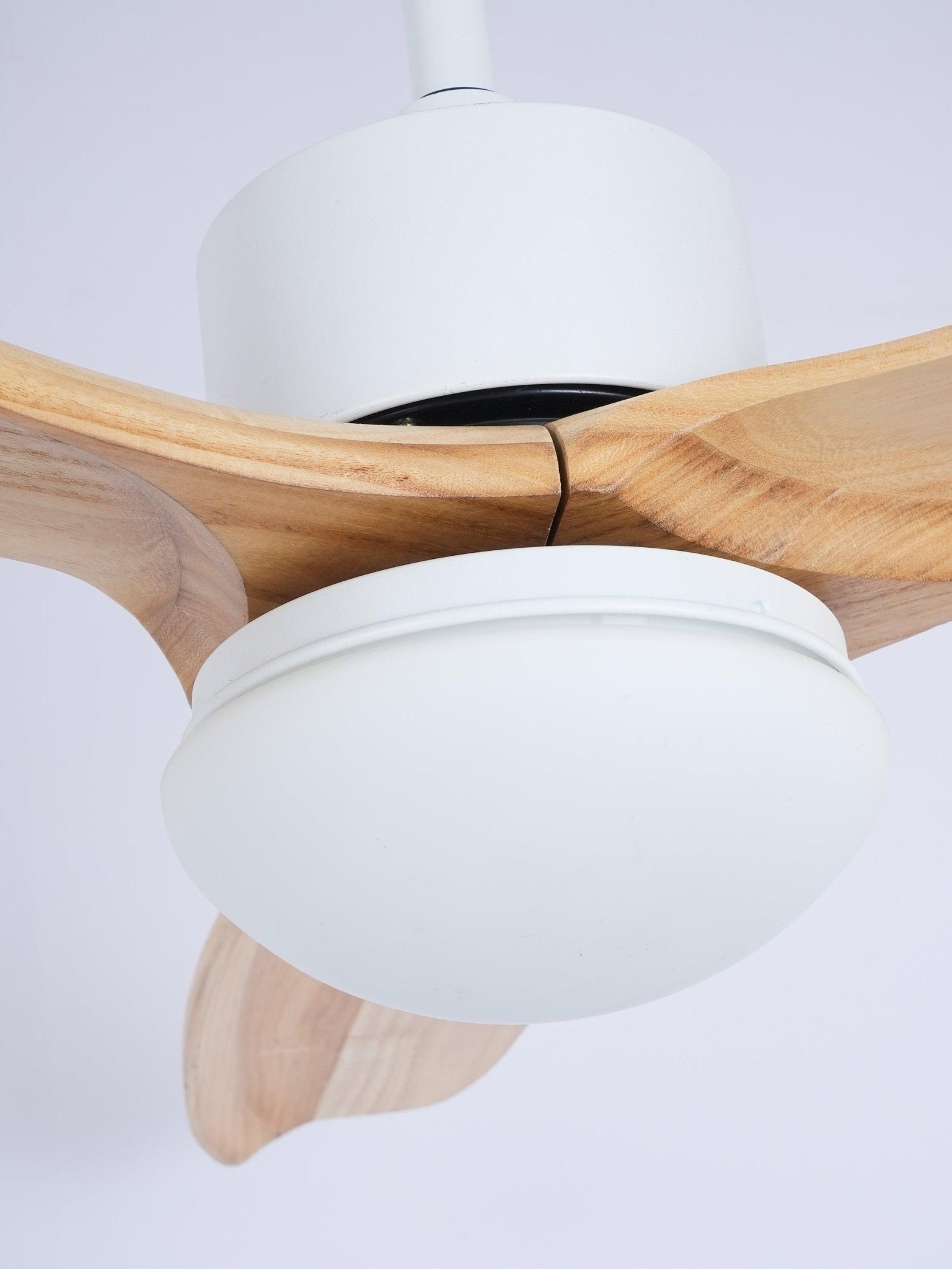 Ventilatore con luce Brivel che dimostra il suo funzionamento silenzioso.